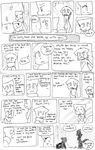  anthro black_and_white cat comic dialog dialogue feline female lucy lucy_(bcb) male mammal mike mike_(bcb) monochrome straight taeshi_(artist) text 