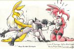 ! bunny_bloom dildo eric_schwartz female lagomorph lesbian max_blackrabbit rabbit sex_toy strapon sunny_bunny tantrum 