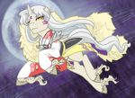  armor crossover equine hair horn horns horse inuyash inuyasha male mammal my_little_pony nothing_is_sacred pony sesshomaru unknown_artist white_hair 
