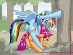  anal anal_penetration blood blue_fur butt crying cub cutie_mark dildo double_dildo dr._erika_cane duo equine female feral food forced friendship_is_magic fur hot_dog ketchup lesbian mammal my_little_pony pegasus penetration rainbow_dash_(mlp) rape scootabuse scootaloo_(mlp) sex_toy wings young 