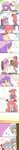  /\/\/\ 3: 4girls :d ? ^_^ absurdres ascot bat_wings bespectacled blazer blue_hair blush braid closed_eyes comic crescent cup demon_tail eromame fang flying_sweatdrops glasses happy_tears hat head_wings highres izayoi_sakuya jacket koa_(phrase) koakuma long_image maid maid_headdress multiple_girls necktie o_o open_mouth patchouli_knowledge peeking_out purple_eyes purple_hair red_hair remilia_scarlet shaded_face silver_hair slippers smile smirk tail tall_image tears touhou translated troll_face twin_braids wavy_mouth wings 