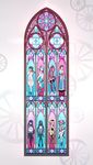  6+girls absurdres akemi_homura boots dual_persona highres kamijou_kyousuke kaname_madoka kyouko's_father_(madoka_magica) mahou_shoujo_madoka_magica mijinkouka miki_sayaka multiple_boys multiple_girls sakura_kyouko stained_glass tomoe_mami 