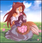  2005 anthro canine evana female flower fox solo 