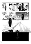  bad_id bad_pixiv_id bat_wings comic corpse fairy flandre_scarlet greyscale hat highres kirero kirisame_marisa maid monochrome multiple_girls patchouli_knowledge remilia_scarlet touhou translated wings witch_hat 
