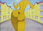  2004 animated antelope bubble_butt butt female gazelle gif king_of_fools 