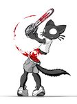  blood cat chainsaw darkdoomer fail feline guro male miw oops solo 