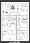  animal_bride big_breasts black_and_white breasts canine collar comic couple cum cum_in_mouth cum_inside cum_on_face dog dubbed_version english_text fellatio female hard_translated heat human in_heat interspecies male mammal monochrome nipples oral oral_sex penis pussy sex sindoll text 