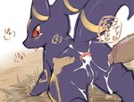  &hearts; anal_creampie blush cum cum_in_ass cum_in_pussy cum_inside messy penis pok&eacute;mon pokephilia red_eyes ro spread_anus tears tongue umbreon 