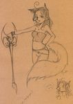  axe canine female fox french frodon kitsune_bothan pose sketch solo translated 