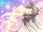 aigusa_mari breasts brown_hair can_fes game_cg hinamatsuri_touko long_hair nipples nude ribbons 