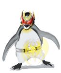  bad_id bad_pixiv_id belt bird highres kamen_rider kamen_rider_dcd kamen_rider_decade kamen_rider_kiva kamen_rider_kiva_(series) no_humans penguin yanagi_ryuuta 