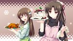  brown_hair food rui_wa_tomo_wo_yobu saeki_hokuto trap wakutsu_tomo 