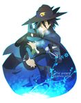  cape english_text hat human lucario male mammal nintendo plain_background pok&#233;mon pok&eacute;mon red_eyes sir_aaron tail text unknown_artist video_games white_background 