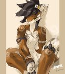  canine cute extvia fox male muscles nude skech_(character) solo 