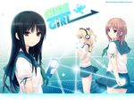  coffee-kizoku cure_girl hoshimiya_miyu nanjou_rena phone seifuku shiramine_rika 