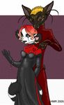  &hearts; 2005 chucky_ramirez dress female holly_massey lemur love_of_pain makeup male zeriara_(character) 