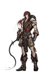  armor asymmetrical_clothes bad_id bad_pixiv_id banned_artist belt boots castlevania full_body fur gauntlets gloves headband kurkoboltsi long_hair male_focus muscle red_hair sheath simon_belmondo simple_background sketch solo spikes sword weapon whip 