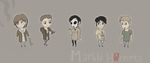  5boys alex brian jay marble_hornets masky momocookie multiple_boys tim 