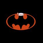  absurdres bat_symbol bat_wings batman batman_(series) dc_comics emblem female hat highres logo remilia_scarlet touhou wings 