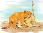  cub cum disney edit female feral male nala oral simba the_lion_king z-lion 