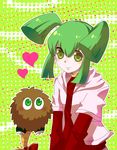 duel_monster green_hair kuribon luca ruka twintails yu-gi-oh! yugioh_5d&#039;s yuu-gi-ou_5d's 