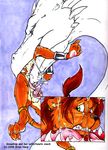  brian_harp dragon feline female lion macro male oral scalie snowdrop straight vore 