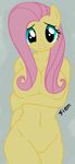  anthrofied breasts equine female fluttershy_(mlp) friendship_is_magic horse mammal my_little_pony oekaki pony siem solo 