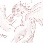  dragon oekaki scalie sketch wings yang 