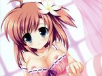  ariko_yohichi breasts brown_hair nakahara_kaede nipples trouble@spiral! 