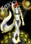  anthro camel_toe canine clothed clothing female mammal skimpy solo swimsuit unknown_artist wolf 
