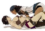  black_panties breasts dragon_age hawke isabella(dragon_age) nipples panties yuri 