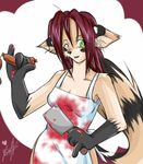  apron blood butcher canine female meat meat_cleaver renee_wruck sausages solo 