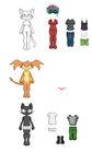  breasts darkdoomer female kittie male miw patachu pixel_art red_eyes underwear 