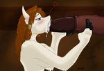  &hearts; animal_genitalia blue_eyes blush bovine breasts cum cum_in_mouth cum_inside fellatio female horn horns horsecock hyper male mammal muq oral oral_sex penis sex side_boob snow_(character) straight tauren thick_penis video_games warcraft world_of_warcraft 