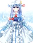  bad_id bad_pixiv_id blue_hair blush book crescent hat highres kinona long_hair patchouli_knowledge purple_eyes solo touhou 