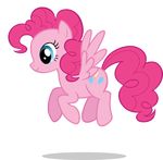  cutie_mark equine female feral friendship_is_magic fur hi_res horse mammal my_little_pony pegasus pink_fur pinkie_pie_(mlp) plain_background solo transparent_background unknown_artist wings 