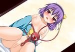  blush breasts komeiji_satori nipples purple_hair pussy red_eyes seigetu touhou uncensored 