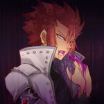  cobra_(fairy_tail) fairy_tail fuchise lowres male male_focus poison rain spiked_hair 