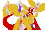  anal canine digimon female fox guilmon male narse oral penis pussy pussy_juice renamon shameless_edit spreading straight 