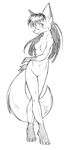  canine female fox nude petite samuel_jirenius sketch solo 