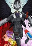  beelzebumon beelzebumon_blast_mode demon digimon digimon_tamers gun highres katou_juri weapon 