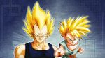  dragonball jpeg_artifacts tagme trunks vegeta 