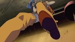  animated animated_gif bakuretsu_tenshi big_breasts boots bouncing_breasts breasts burst_angel cameltoe cap cowboy_hat erect_nipples gif hat large_breasts lowres meg meg_(bakuretsu_tenshi) screencap upskirt 