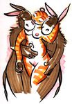  chris_goodwin donkey equine feline female male sketch straight threesome tiger 