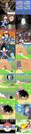  absurdres blue_(pokemon) duplicate gen_1_pokemon geodude growlithe highres long_image multiple_boys oddish onix pokemon pokemon_(creature) red_(pokemon) squirtle tall_image zubat 