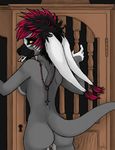  bat dickgirl ghouly hybrid intersex lemur razor sacrilegious solo speed_(artist) 