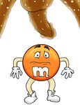  m_and_ms mascots orange pretzel tagme 