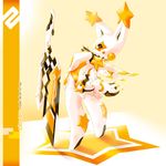 by-nc-nd clover creative_commons cute extvia female lagomorph rabbit solo sword warrior weapon 
