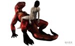  anthro bestiality death_by_snoo_snoo derp dinosaur dragon dragonfood feral forced gay human human_on_anthro interspecies male mammal penis rape rape_face raptor scalie sex size_difference 