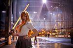  bleach breasts cosplay crossover energy_sword inoue_orihime lightsaber photo real star_wars sword weapon 